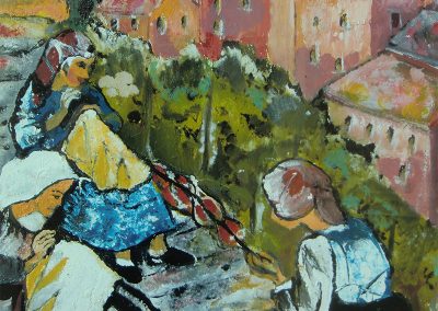 Operosità nel centro storico